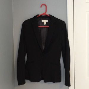 H&M classic black blazer